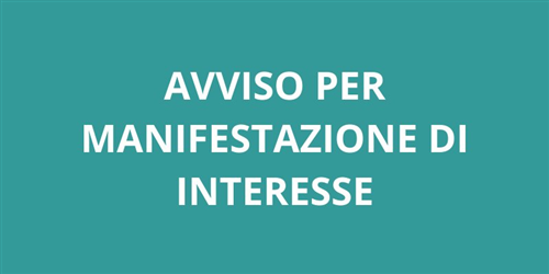 Avviso esplorativo per l'acquisizione di manifestazione d'interesse  finalizzata alla gestione dell'impianto sportivo comunale per motocross sito in località Ronchi - Gamellona